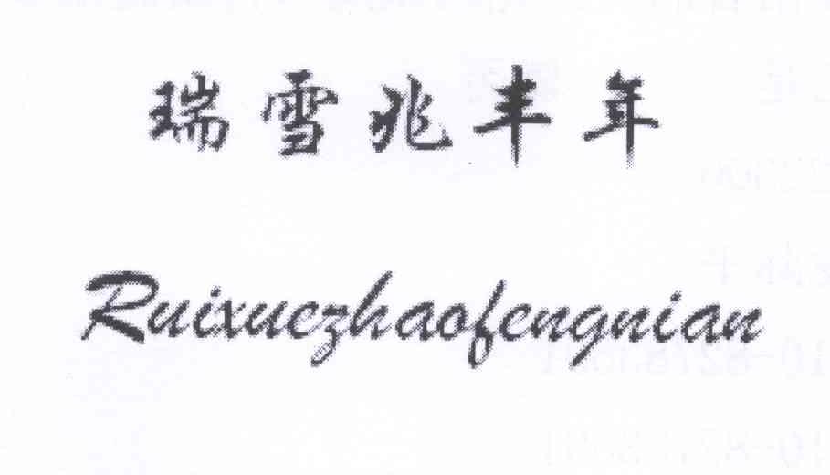 瑞雪兆丰年