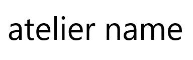 ATELIER NAME
