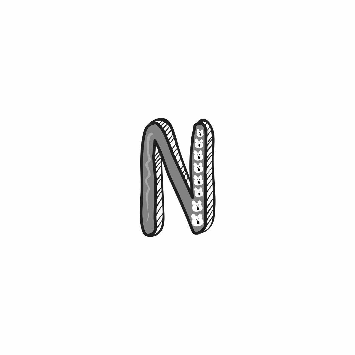 N