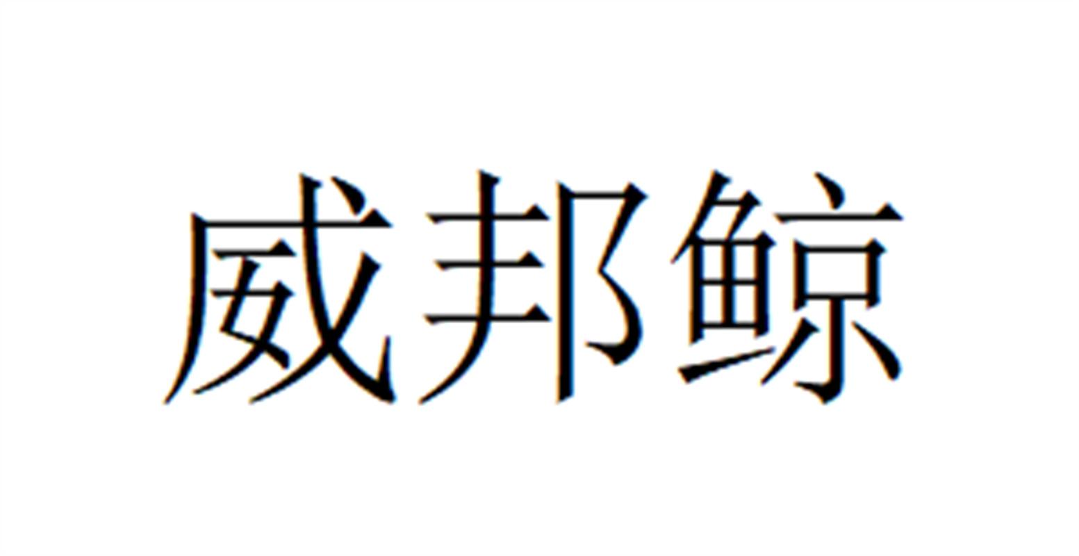 威邦鲸